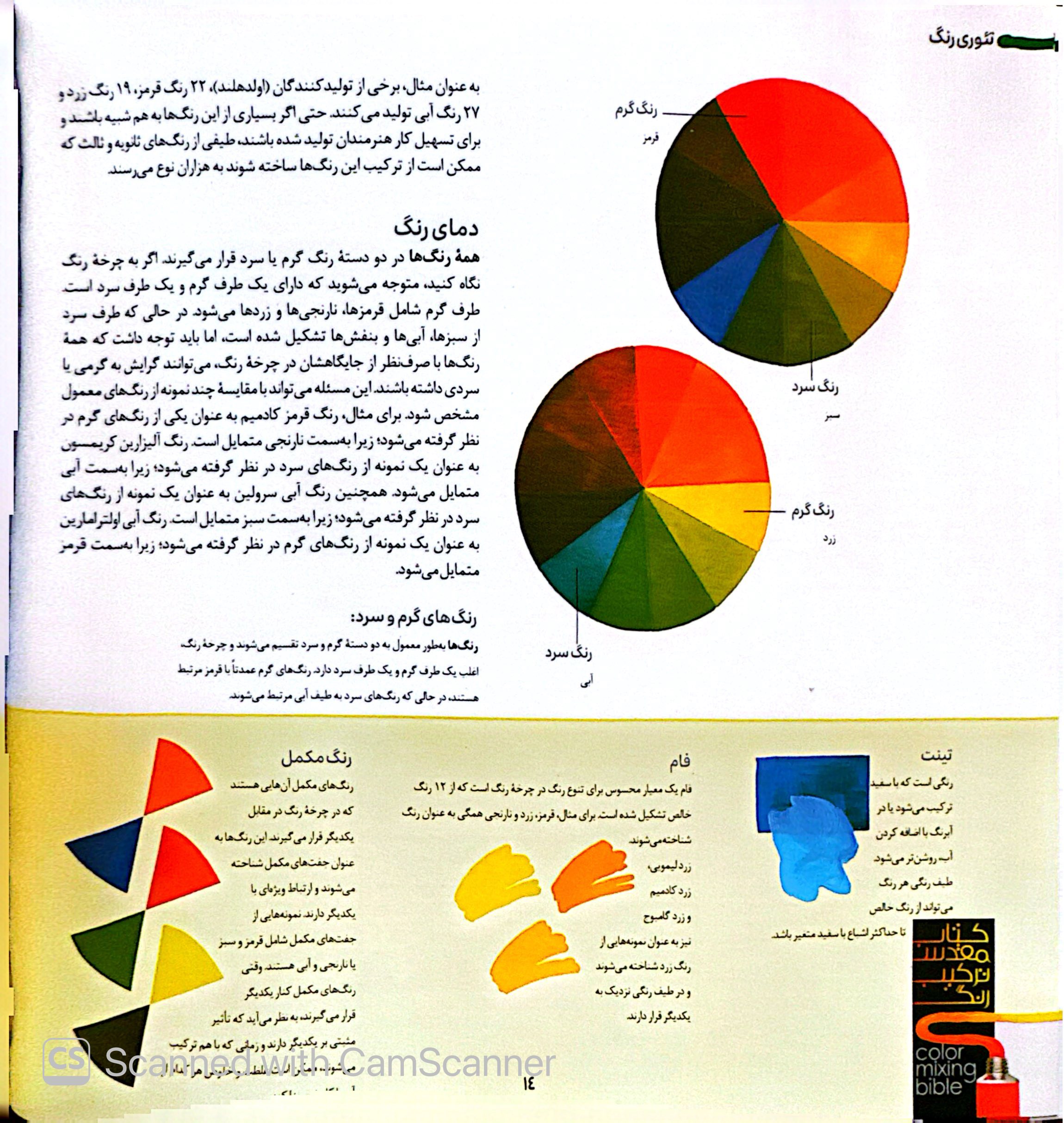 کتاب مقدس ترکیب رنگ 